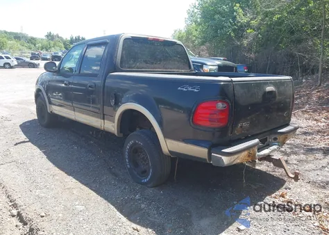 2001 Ford F-150 Supercrew King Ranch Edition/Lariat/Xlt from USA, damaged, VIN 1FTRW08LX1KD79194